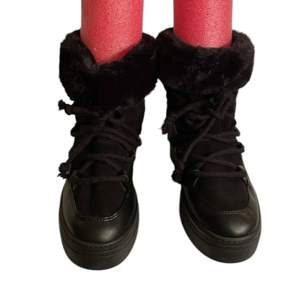 CALIA by Carrie Underwood black boots. Suede & leather upper. Size women 11 NWOT